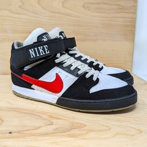 Rare NIKE Air Zoom Morgan Red/White/Black Shoes -2013 Mens Size 13 407360-063